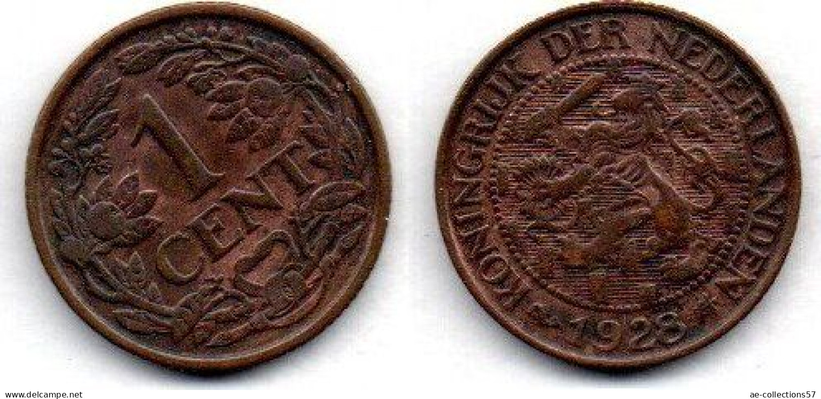 MA 22633 / Pays Bas - Netherlands - Niederlande 1 Cent 1928 TTB - 1 Cent