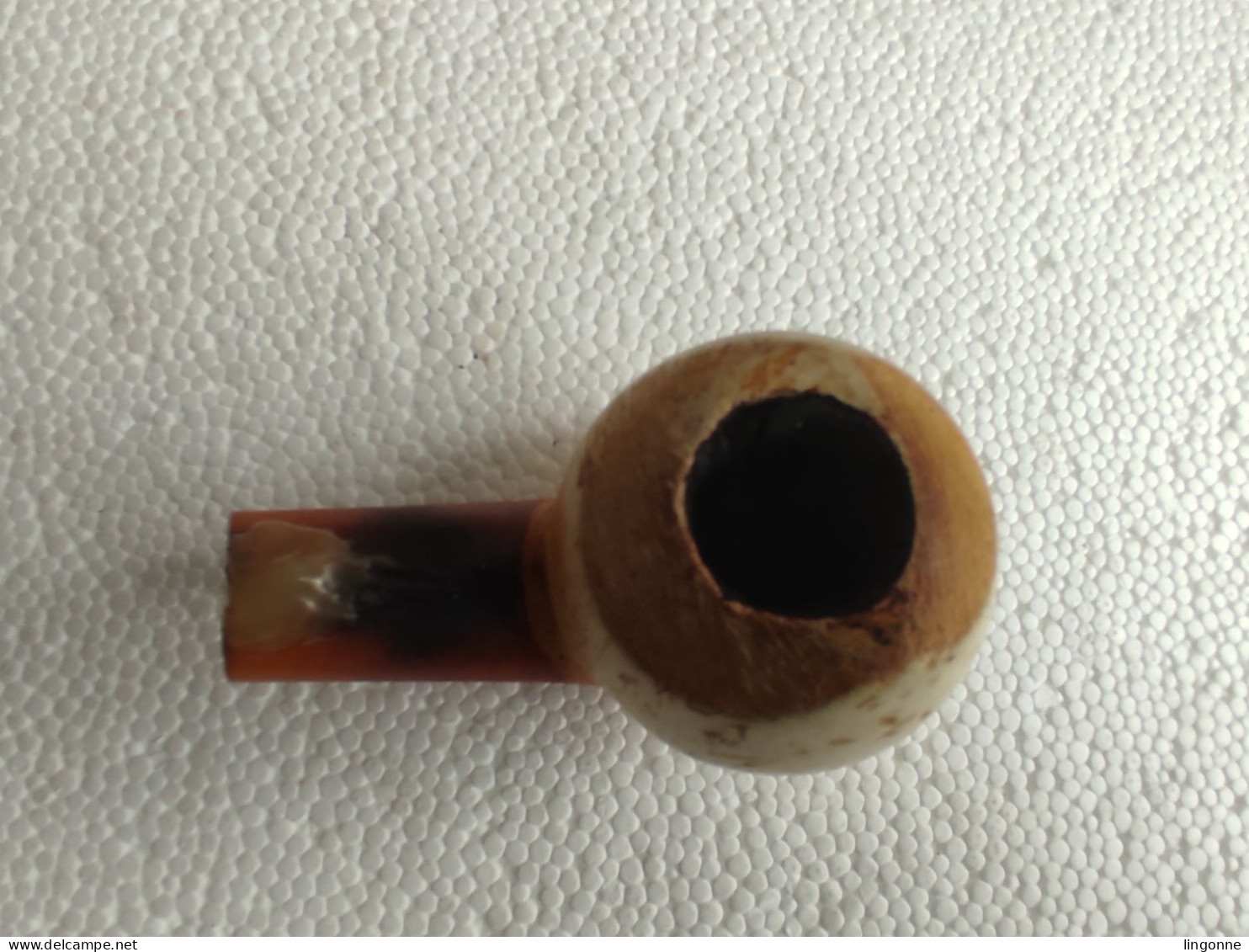 Ancienne PIPE En écume De Mer Sans Embouts Long 8,8 Cm Env Diamètre : 5 Cm Poids : 50 Grammes - Pipa In Schiuma
