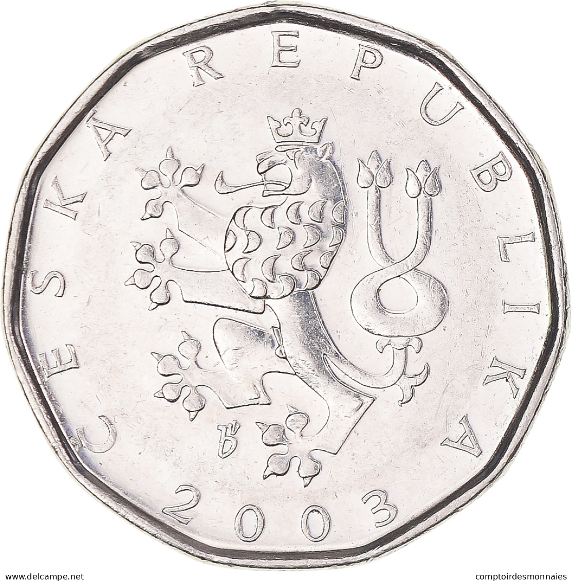 Monnaie, République Tchèque, 2 Koruny, 2003 - Tchéquie