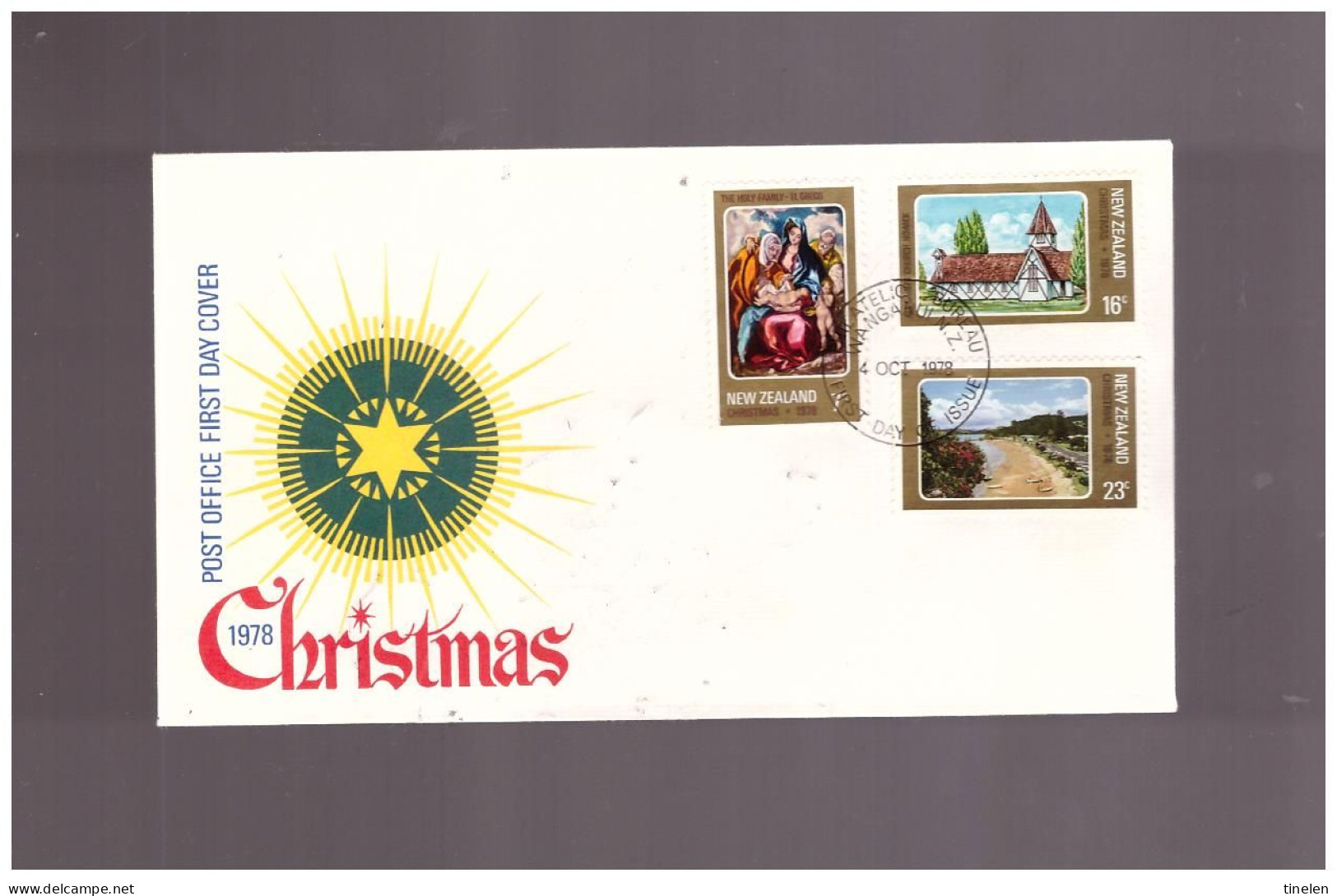 Nuova Zelanda - 1978 Fdc Natale / Christmas - FDC