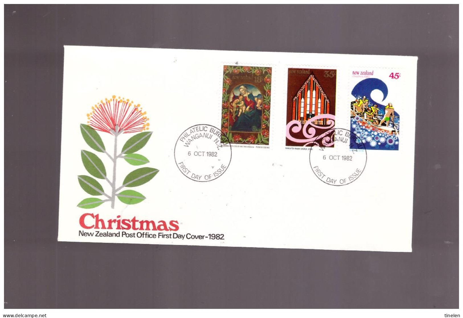 Nuova Zelanda - 1982 Fdc Natale / Christmas - FDC