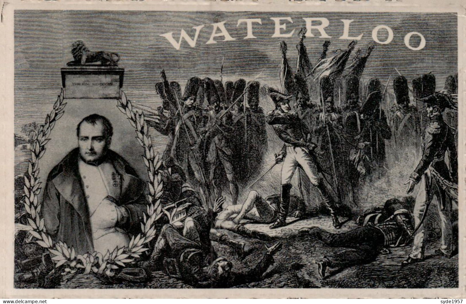 Waterloo - Dernières Cartes De La Grande Armée Commandée Par Cambrone - Waterloo