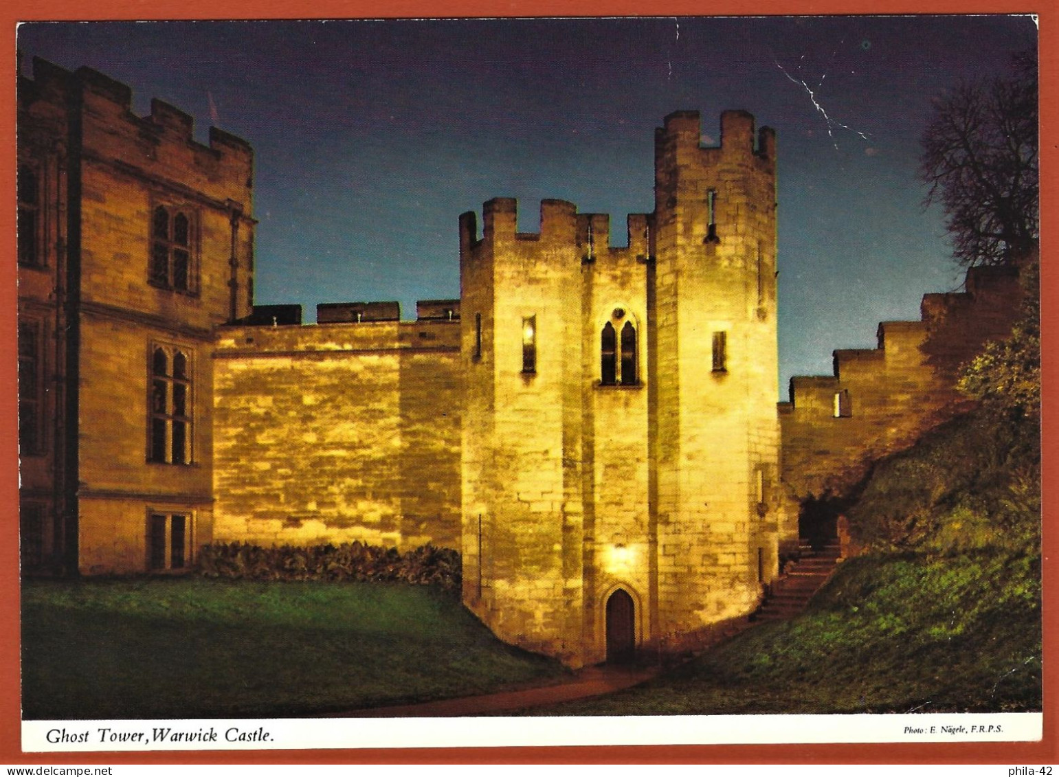 Angleterre : Warwick - Tour Fantôme Du Château - Carte Neuve - Warwick