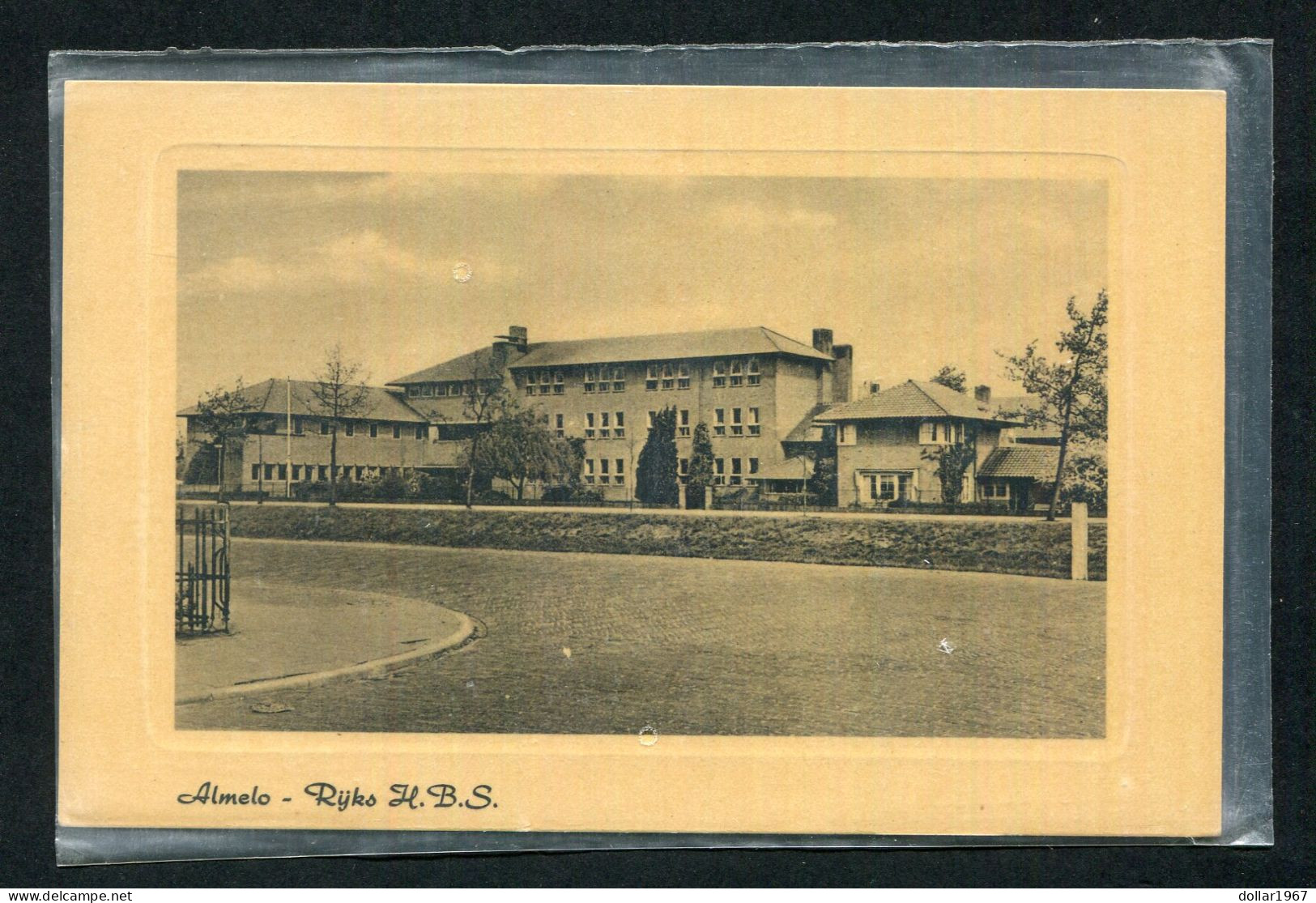 Almelo - Rijks H.B.S ,  Rijks Hogere Burgerschool  Hofstraat - Not Used + 1950 - 2 Scans For Condition.(Originalscan !!) - Almelo