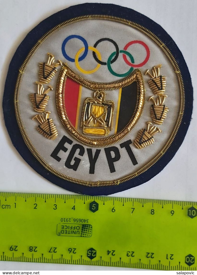 Olympic Egypt NOC  Patch - Habillement, Souvenirs & Autres