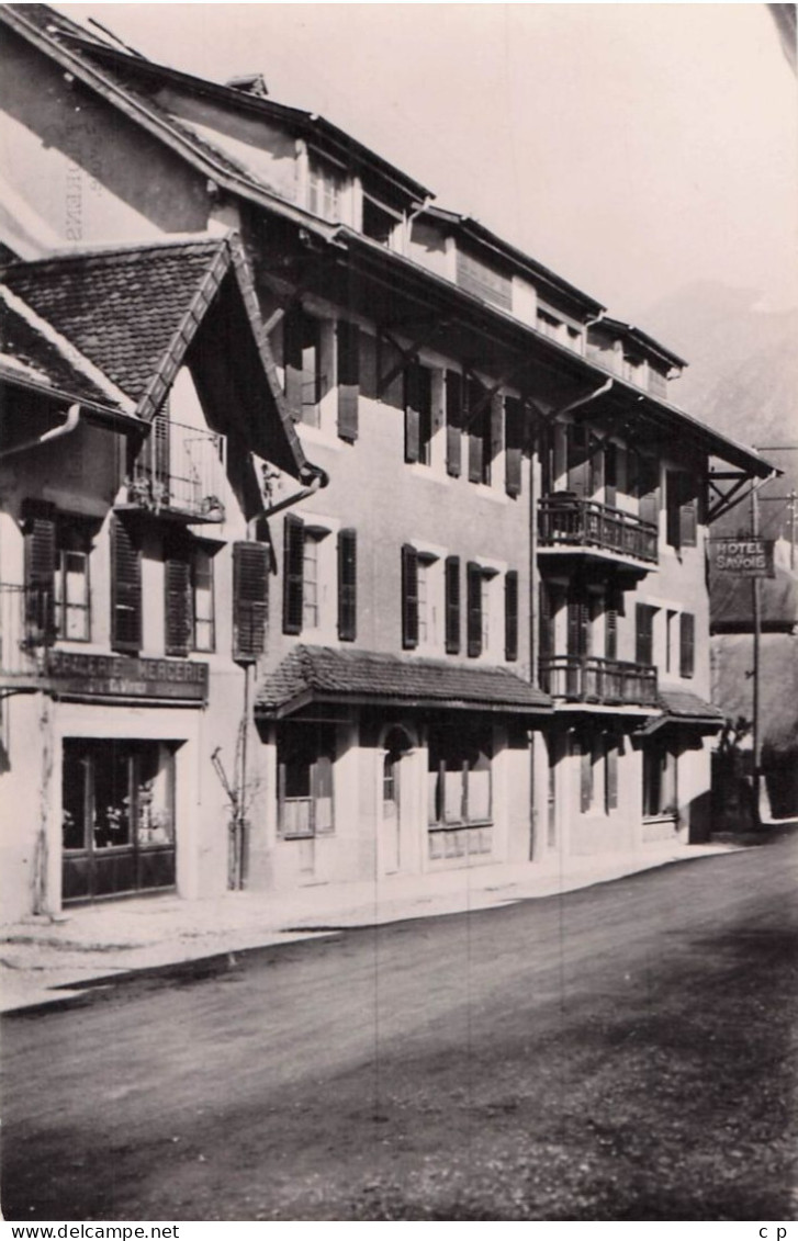 Thorens Glieres - Hotel De Savoie - CPSM°J - Thorens-Glières