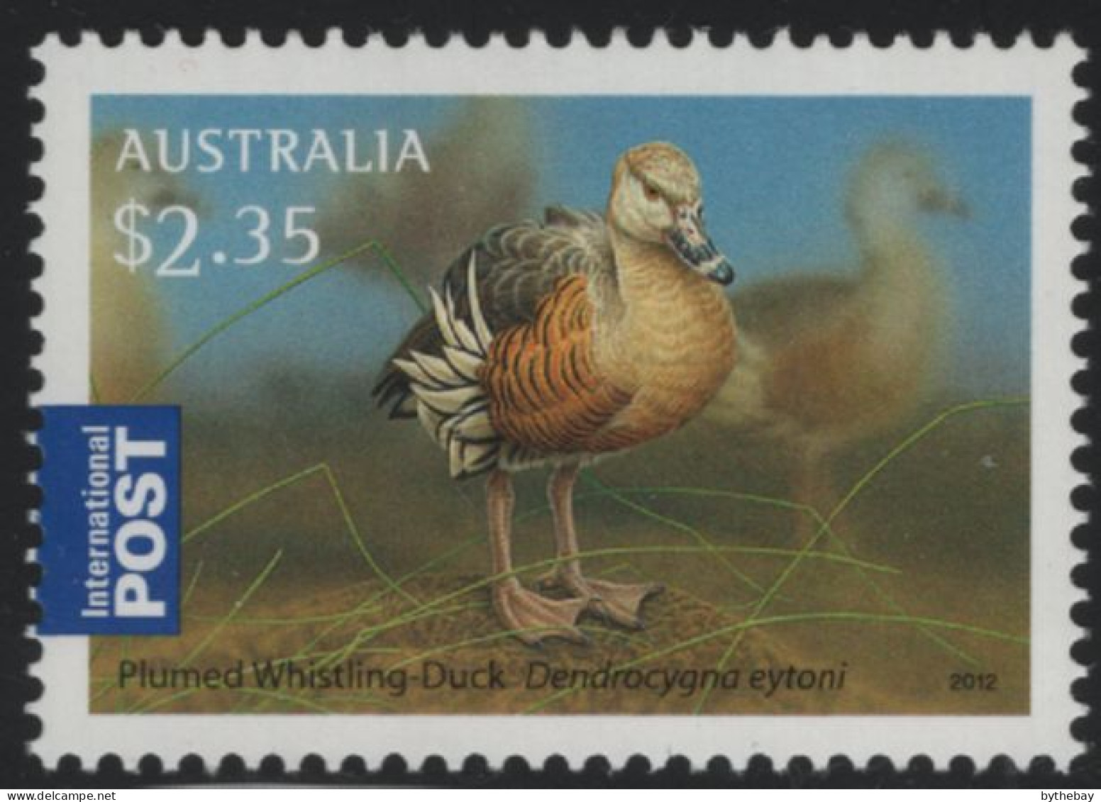 Australia 2012 MNH Sc 3665 $2.35 Plumed Whistling Duck - Mint Stamps