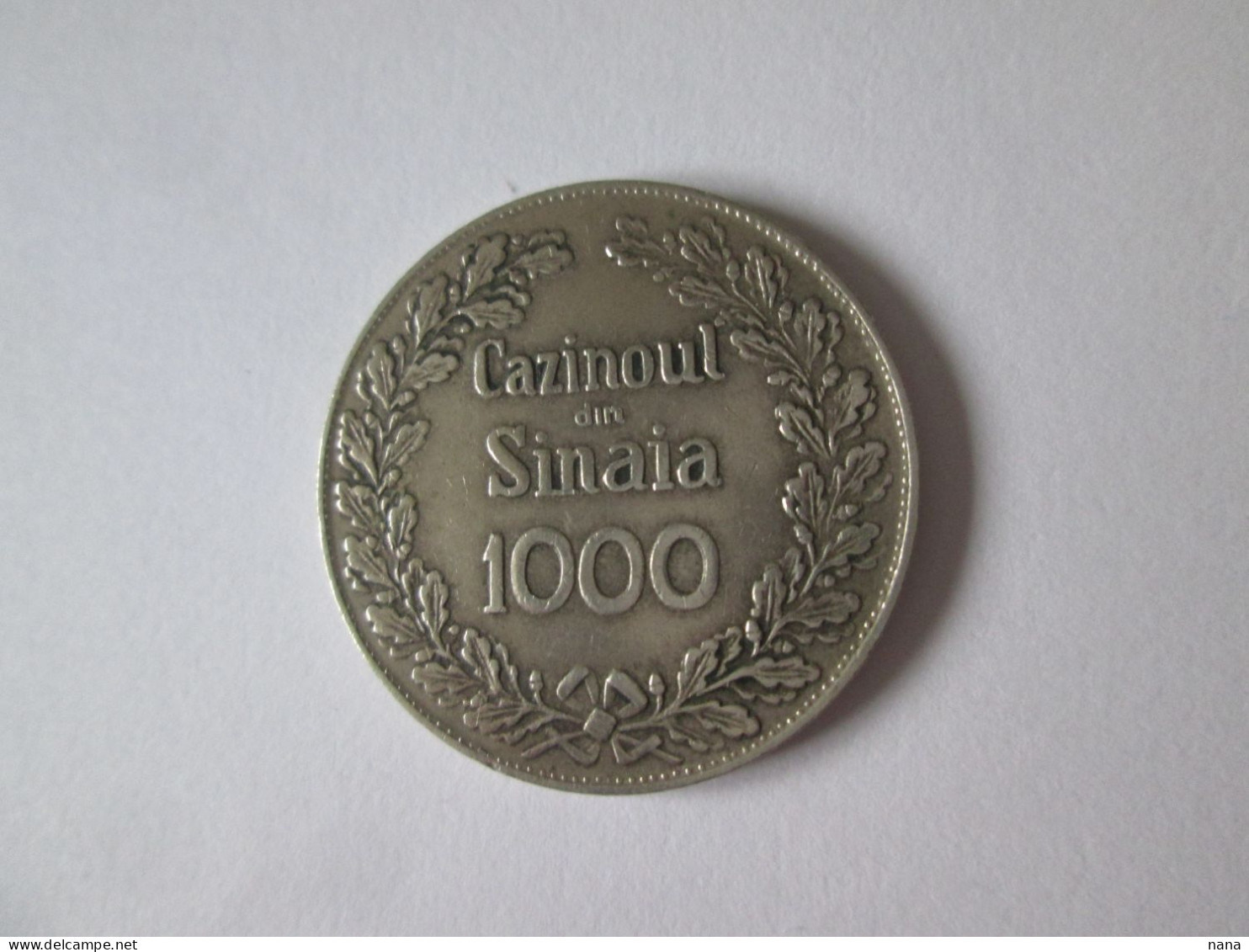 Romania Sinaia Casino Token/jeton 100 From The 30s - Casino