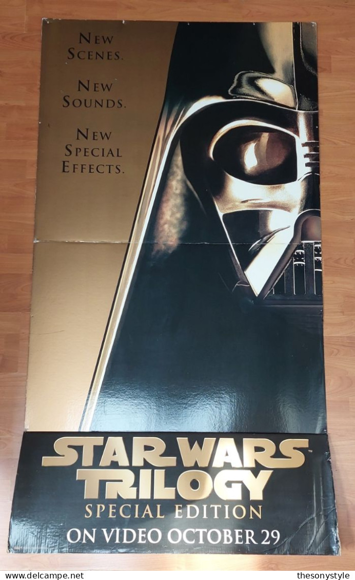 Publicité Star Wars Ultra Rare De 1997 !!!! - Paperboard Signs