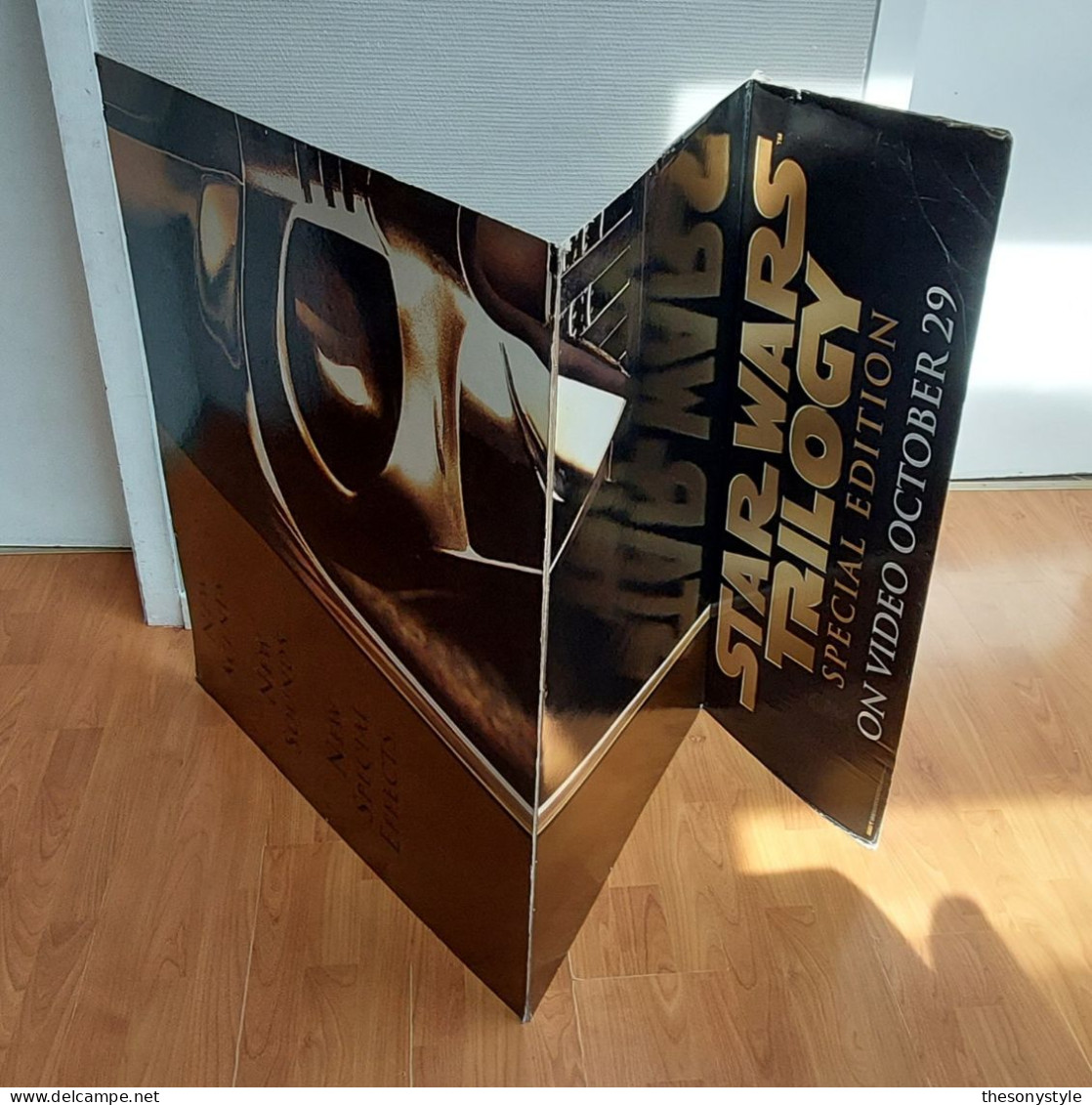 Publicité Star Wars Ultra Rare De 1997 !!!! - Plaques En Carton