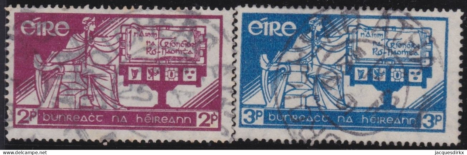 Ireland      .   Y&T    .   71/72    .     O      .    Cancelled - Oblitérés
