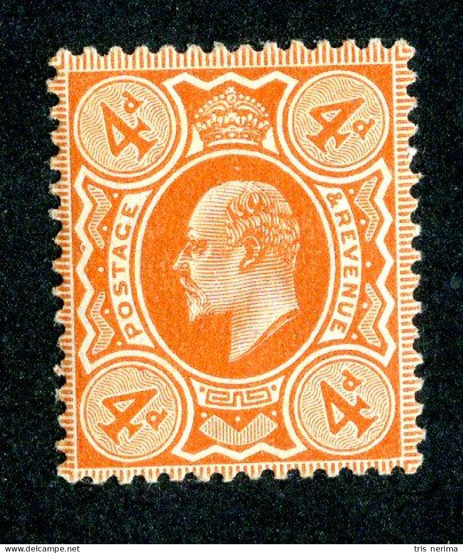 27 GBx 1909 Scott 144 (SG 241) M* (Lower Bids 20% Off) - Unused Stamps