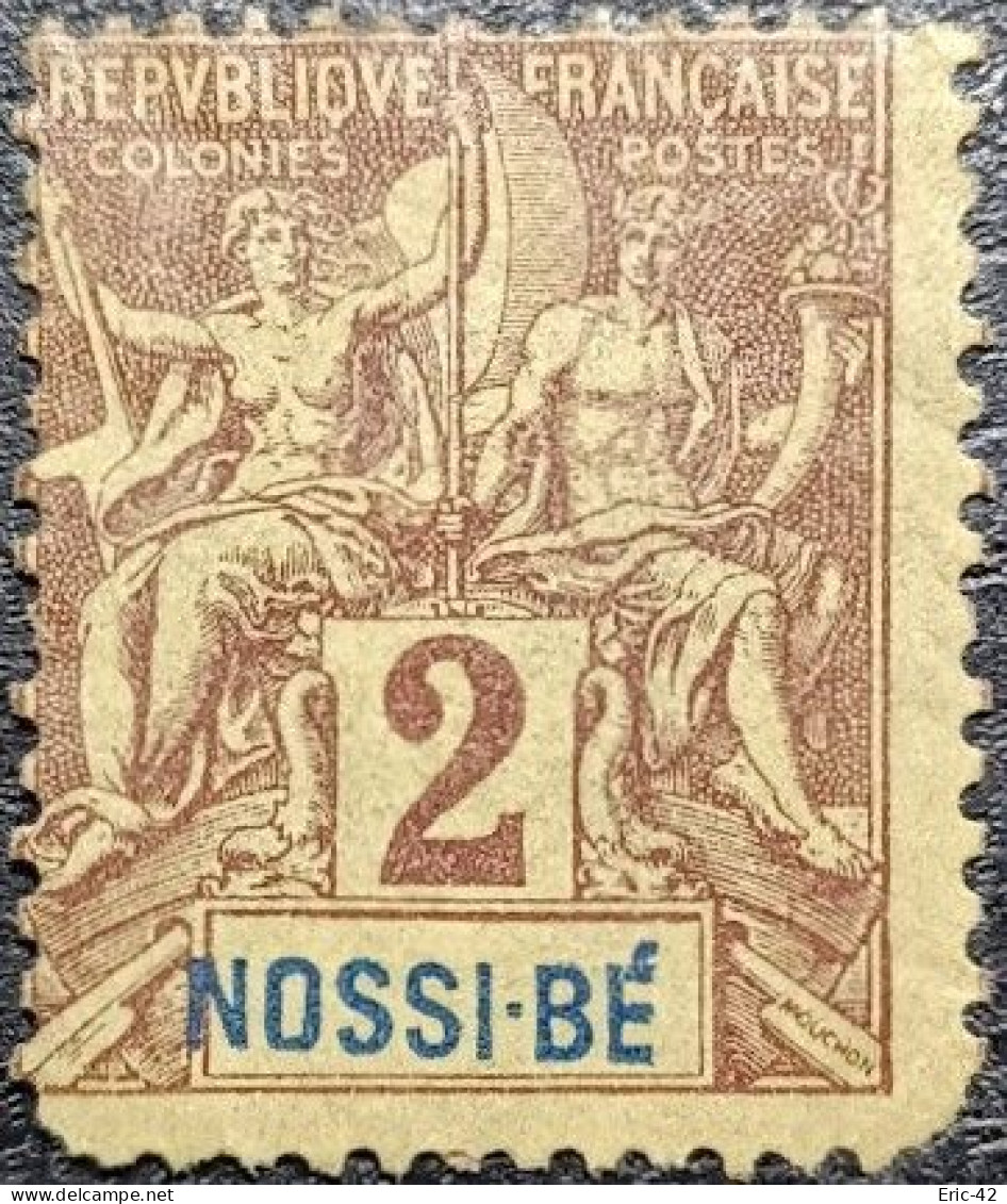 Colonie Nossi-bé N° 28 Neuf(*) S.G - Unused Stamps