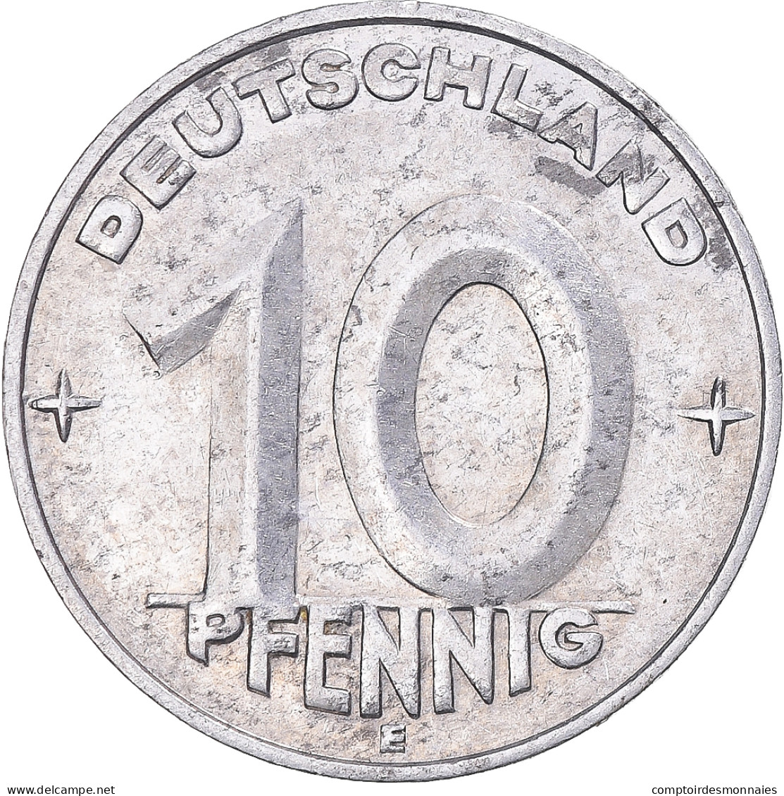 Monnaie, République Démocratique Allemande, 10 Pfennig, 1952 - 10 Pfennig