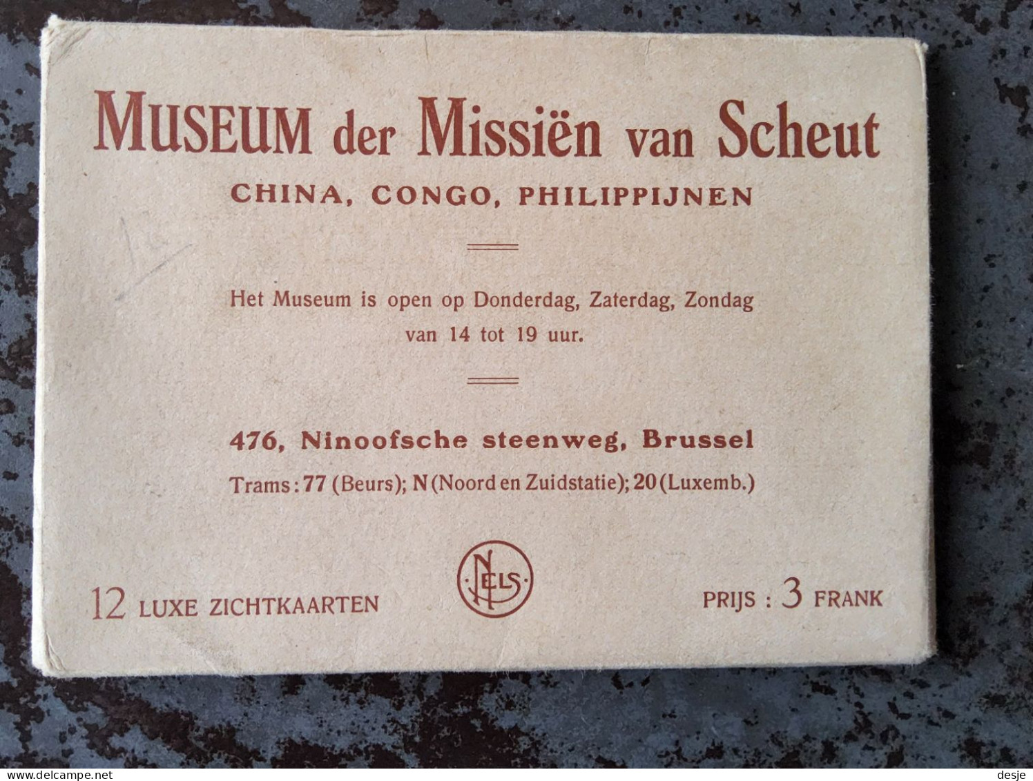 Museum Der Missiën Van Scheut, China, Congo, Philippijnen,  12 Luxe Zichtkaarten - Gistel