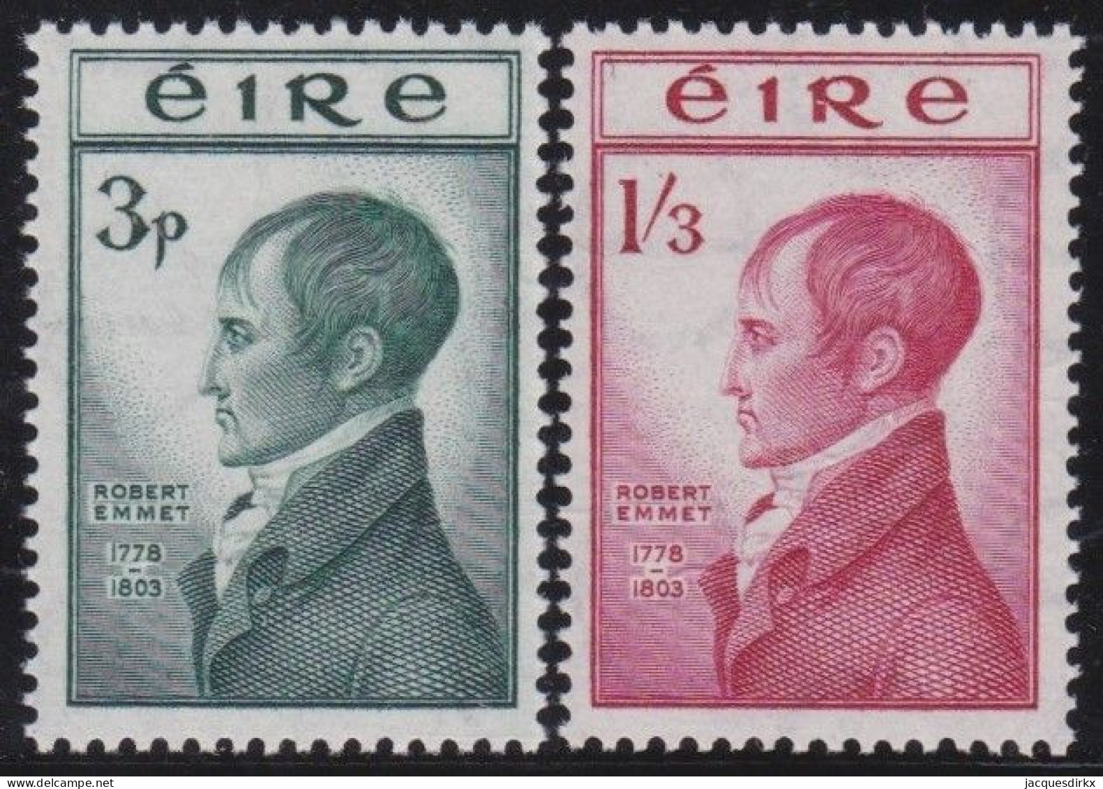 Ireland       .   Y&T      .   120/121    .    **      .   MNH - Ongebruikt