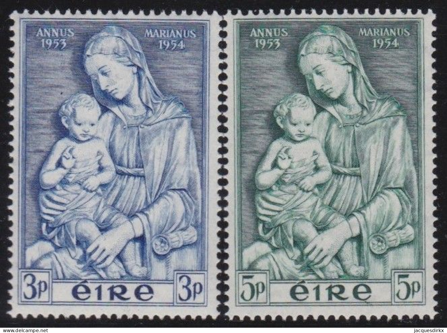 Ireland        .   Y&T     .   122/123     .    **      .   MNH - Unused Stamps
