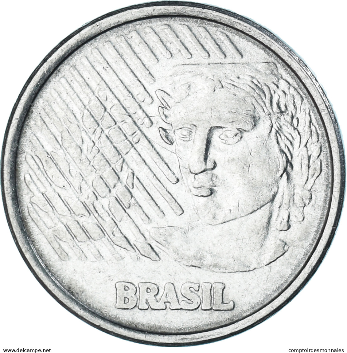 Monnaie, Brésil, 50 Centavos, 1994 - 200 F 1981-1994 ''Montesquieu''