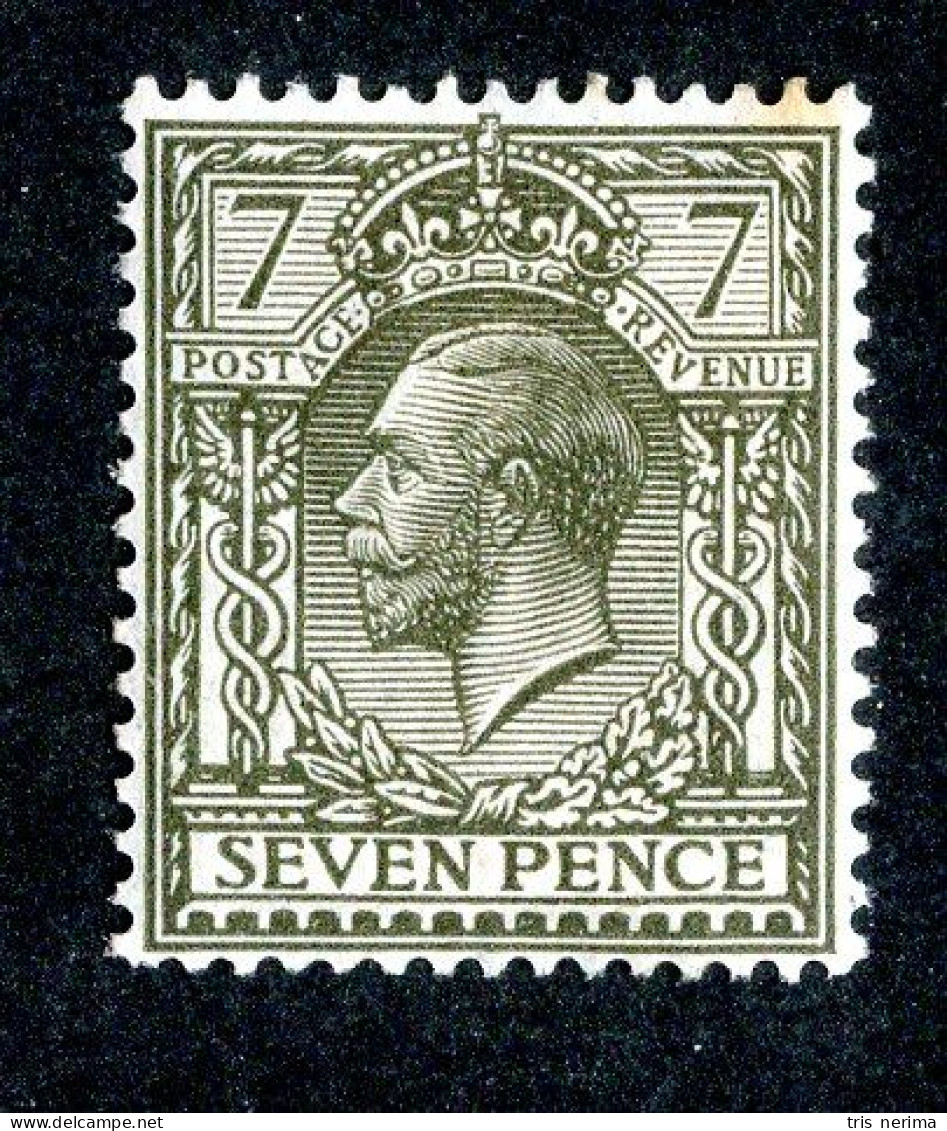34 GBx 1915 Scott 198a (SG 388) M* (Lower Bids 20% Off) - Unused Stamps