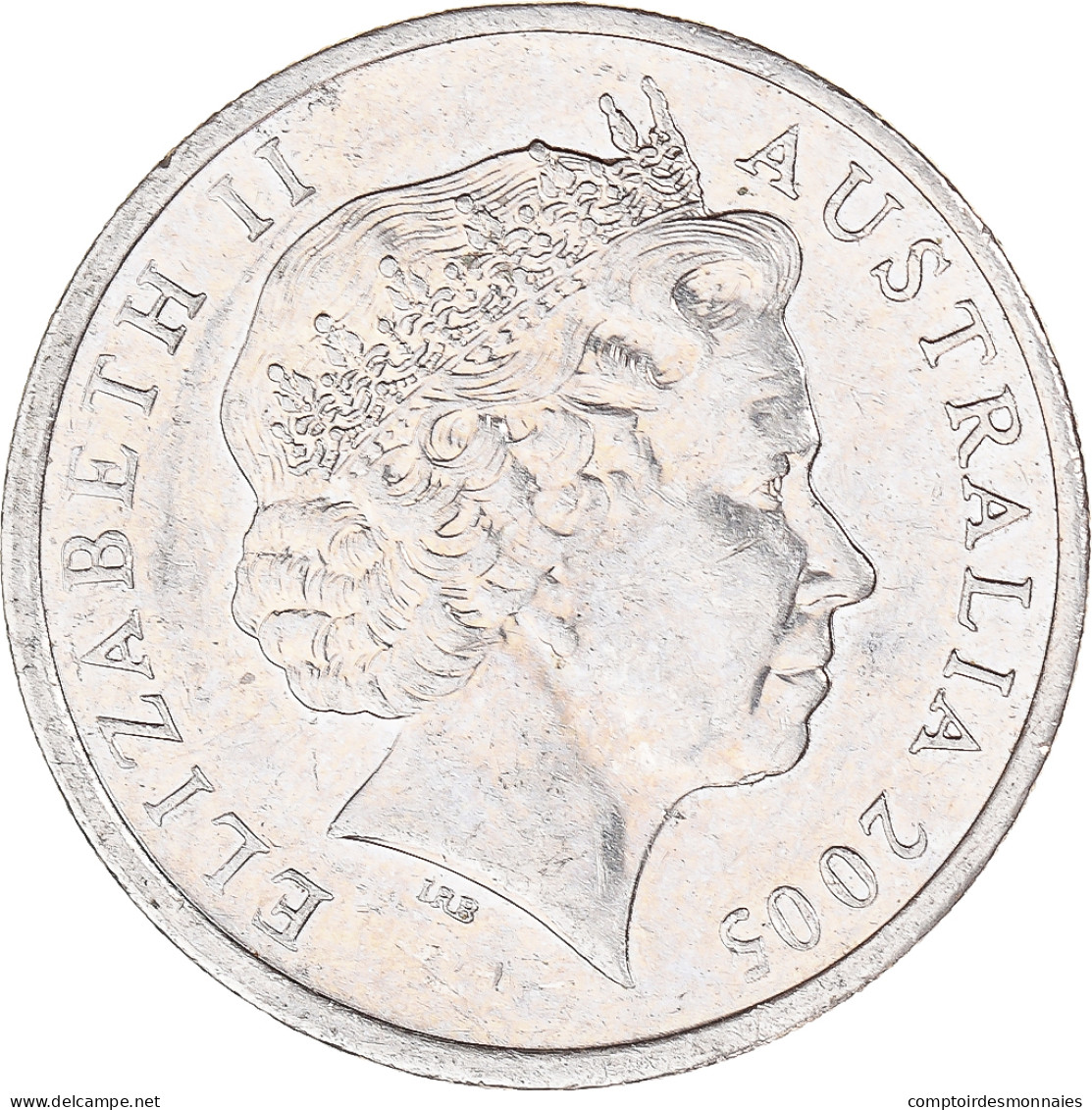 Monnaie, Australie, 10 Cents, 2005 - 10 Cents