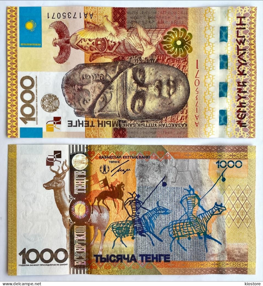 Kazakhstan 1.000 1000 Tenge 2013 Prefix AA Commemorative P#44 UNC - Kazakhstan