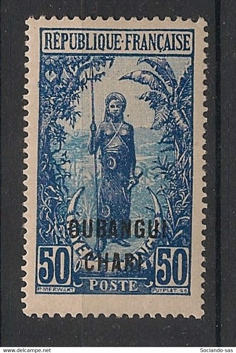 OUBANGUI - 1922 - N°Yv. 37 - Bakalois 50c - Neuf GC** / MNH / Postfrisch - Neufs