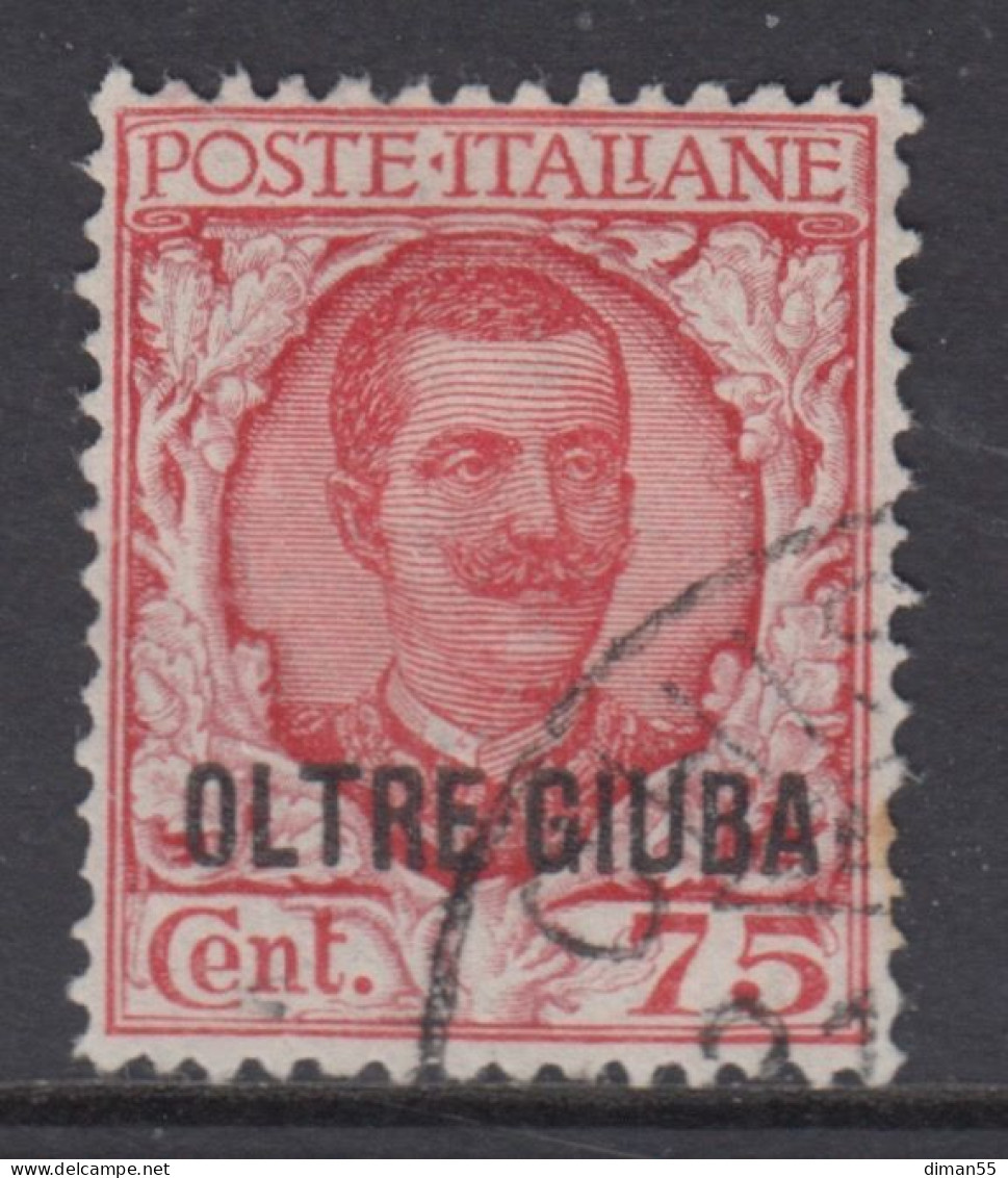 ITALIA - OLTRE GIUBA - Sassone 42  Cat. 150 Euro - Usato - Oltre Giuba