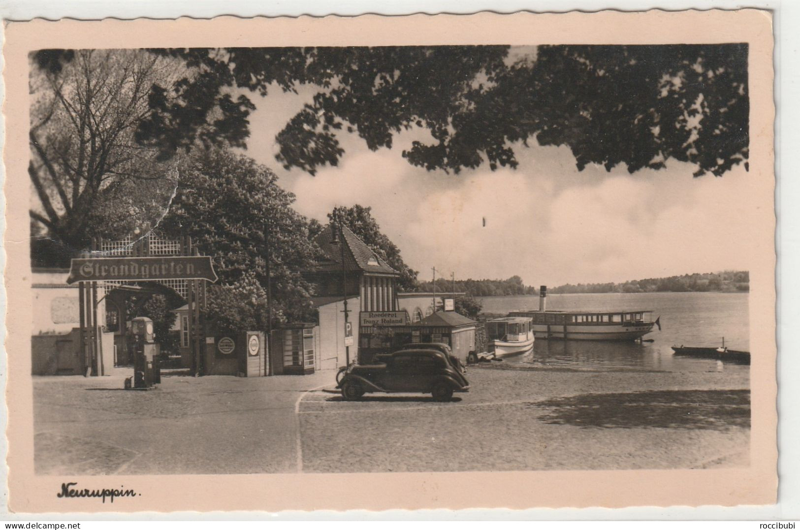 Neuruppin, Strandgarten 1943, Brandenburg - Neuruppin