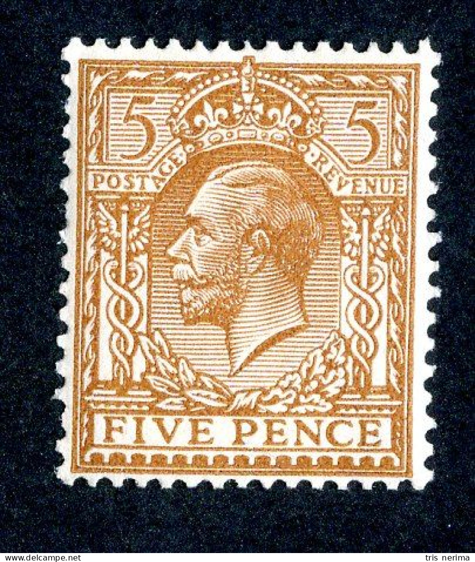 54 GBx 1913 Scott 166 (SG 382) M* (Lower Bids 20% Off) - Unused Stamps