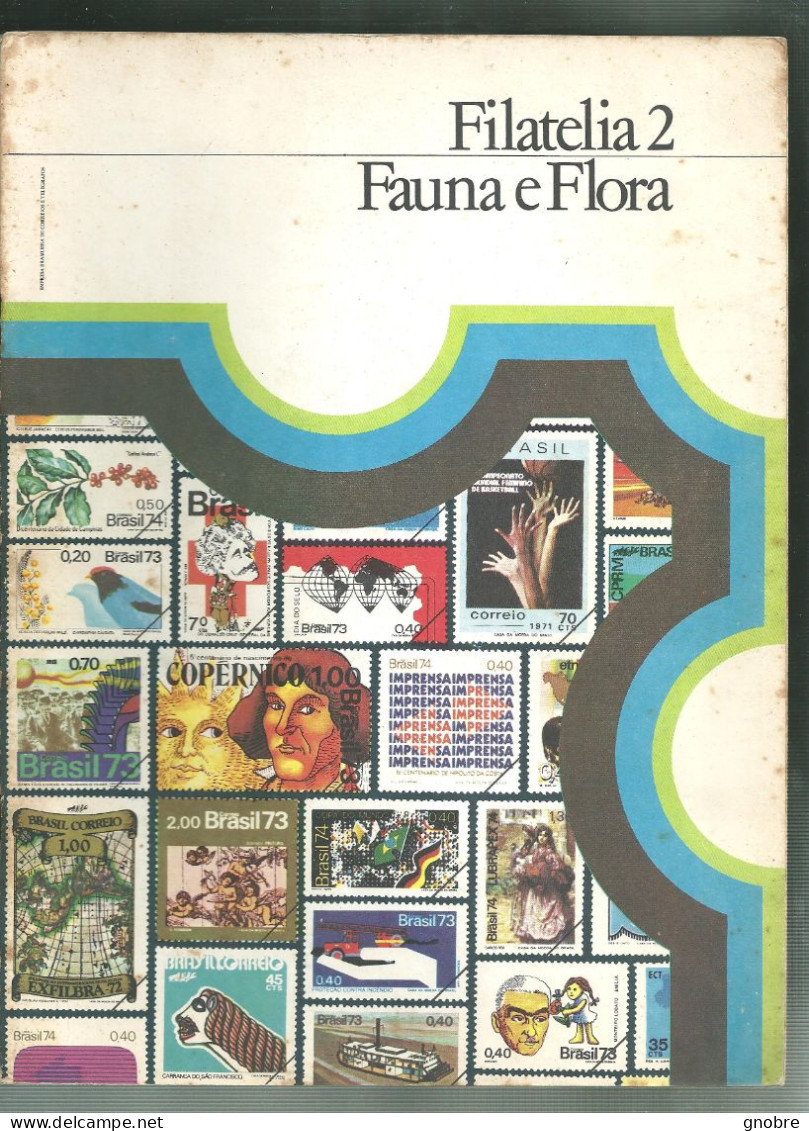 BRAZIL - FILATELIA 2 - FAUNA E FLORA - 1975 - Otros & Sin Clasificación