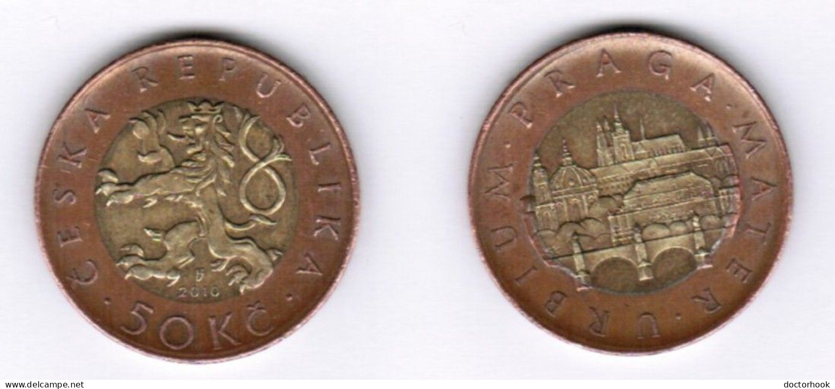 CZECH REPUBLIC   50 KORUNA 2010 (KM # 1) #7111 - Tchéquie