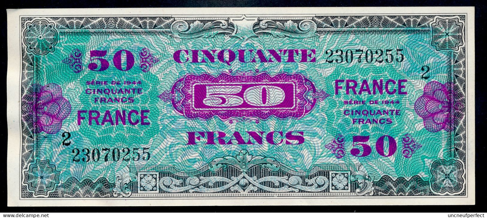 50 FRANCS 1945 FayetteVF-24-02  Série 2  SUP+ SPL / XF+ AUNC - 1944 Vlag/Frankrijk