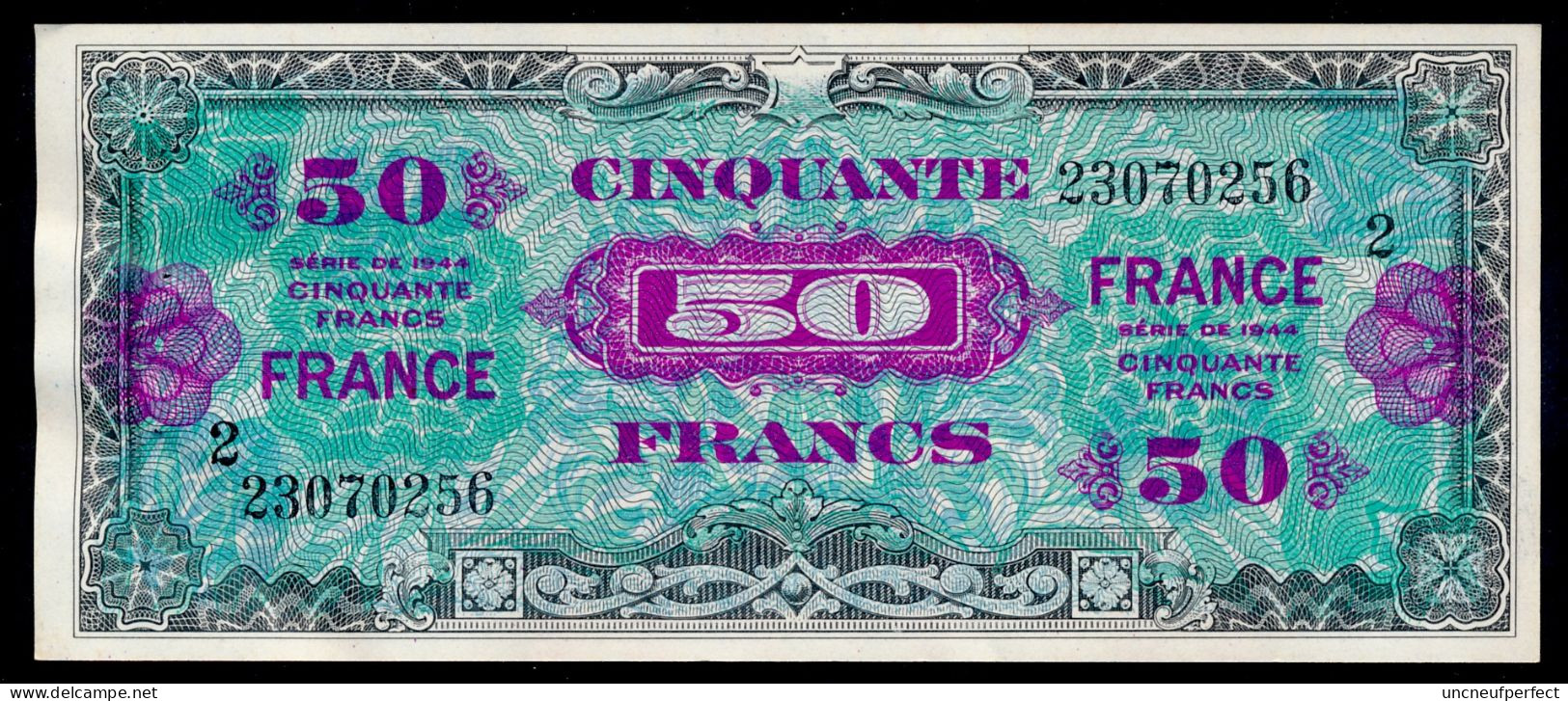 50 FRANCS 1945 FayetteVF-24-02  Série 2  SUP+ SPL / XF+ AUNC - 1944 Vlag/Frankrijk