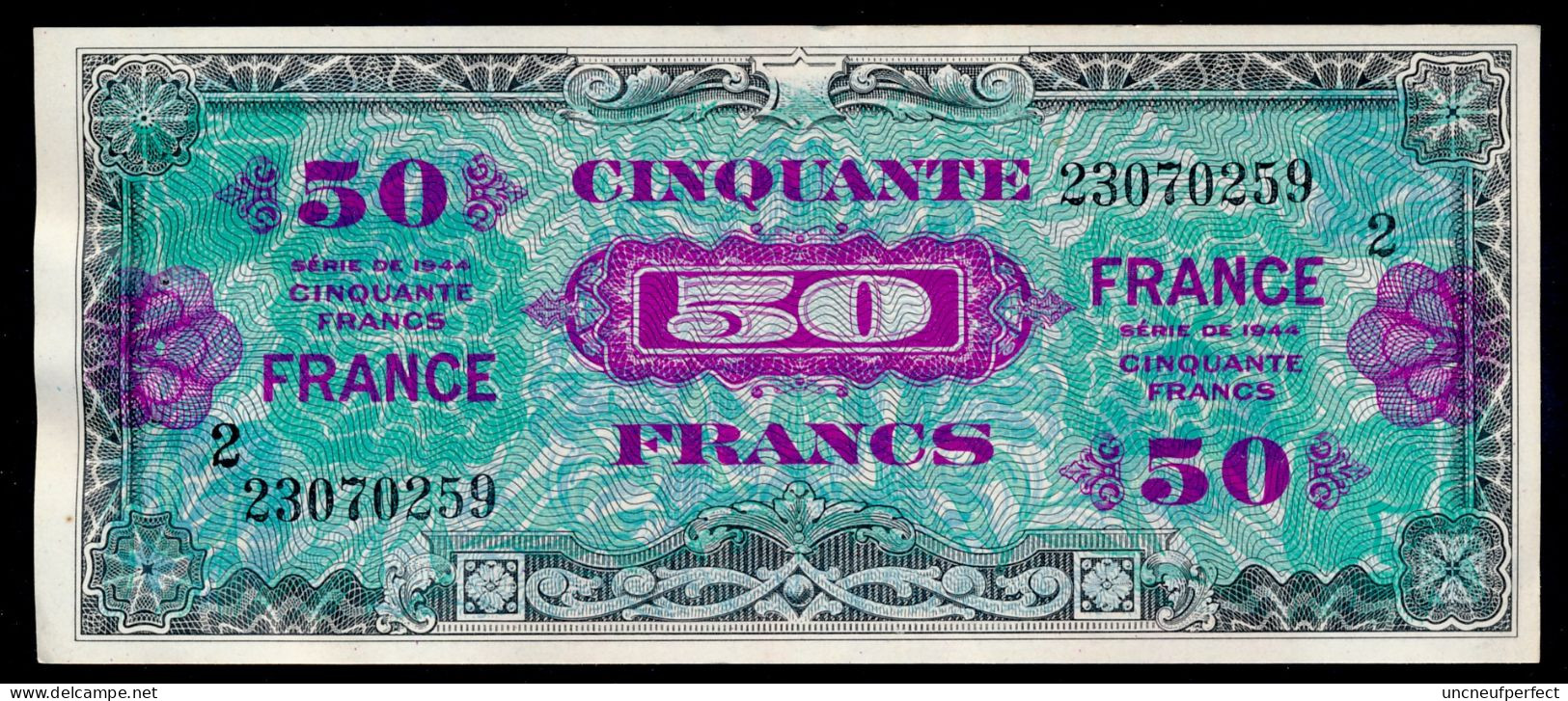 50 FRANCS 1945 FayetteVF-24-02  Série 2  SUP+ SPL / XF+ AUNC - 1944 Vlag/Frankrijk