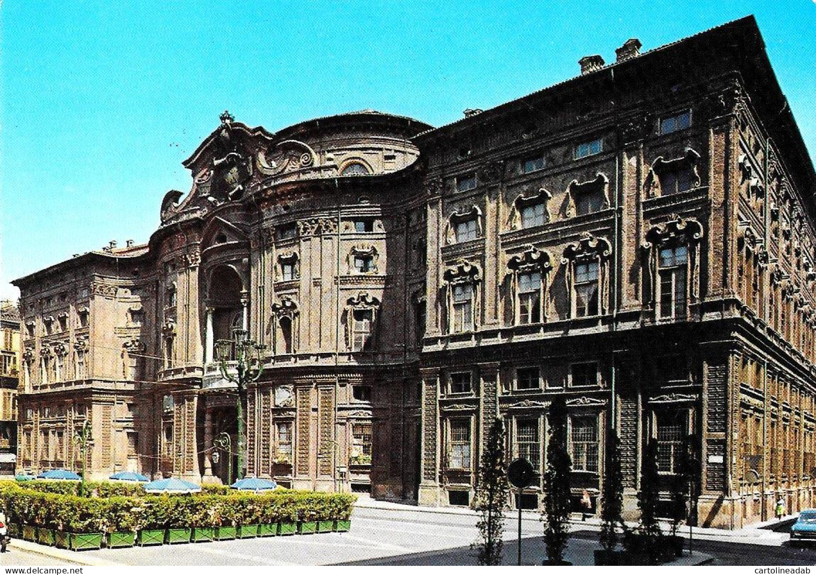 [MD7544] CPM - TORINO - PALAZZO CARIGNANO (ARCHITETTO GUARINI 1680) - PIAZZA CARLO ALBERTO - PERFETTA - Non Viaggiata - Palazzo Carignano