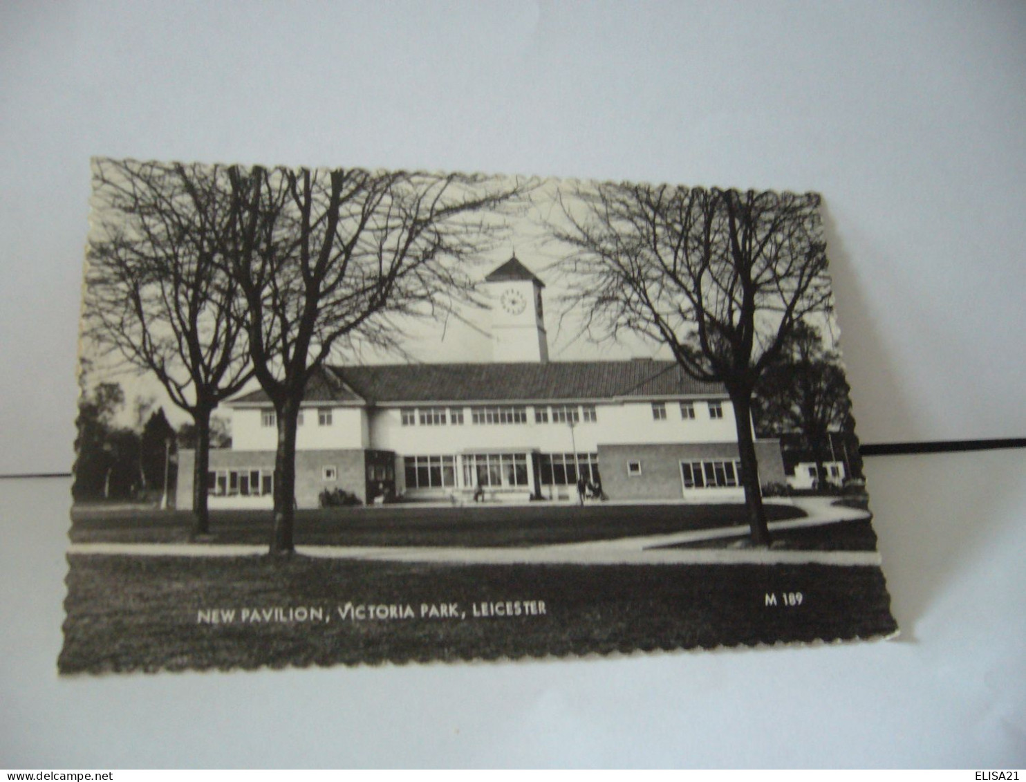 NEW PAVILLON  VICTORIA PARK LEICESTER ROYAUME UNI ANGLETERRE LEICESTERSHIRE  CPSM FORMAT CPA 1963 - Leicester