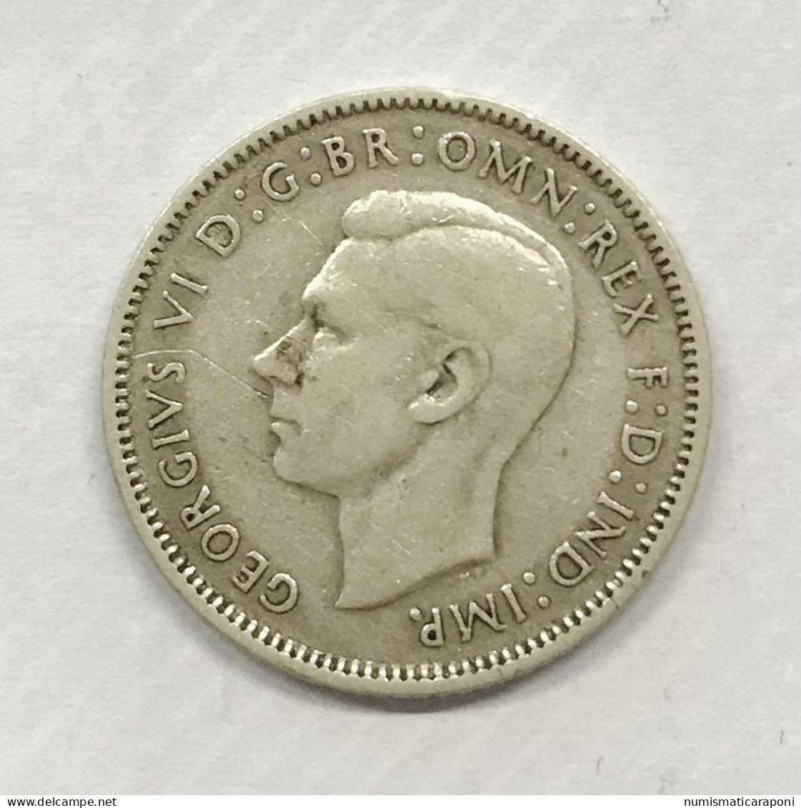 6 Pence 1942 SPL Giorgio VI Australia E.625 - Sixpence