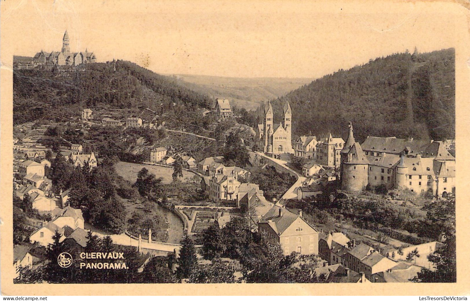 LUXEMBOURG - CLERVAUX - Panorama - Carte Postale Ancienne - Clervaux