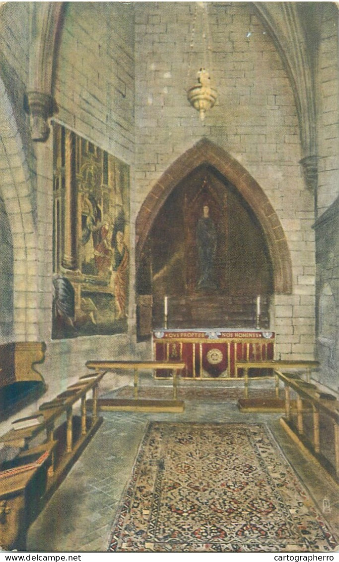 Raphael Tuck & Sons' Oilette Postcard Westminster Abbey Interior Aspect - Westminster Abbey