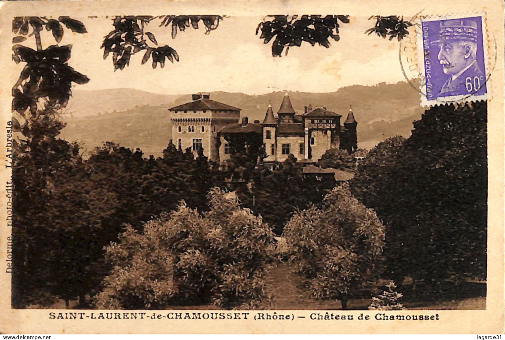 St Laurent De Chamousset - Le Château - Saint-Laurent-de-Chamousset