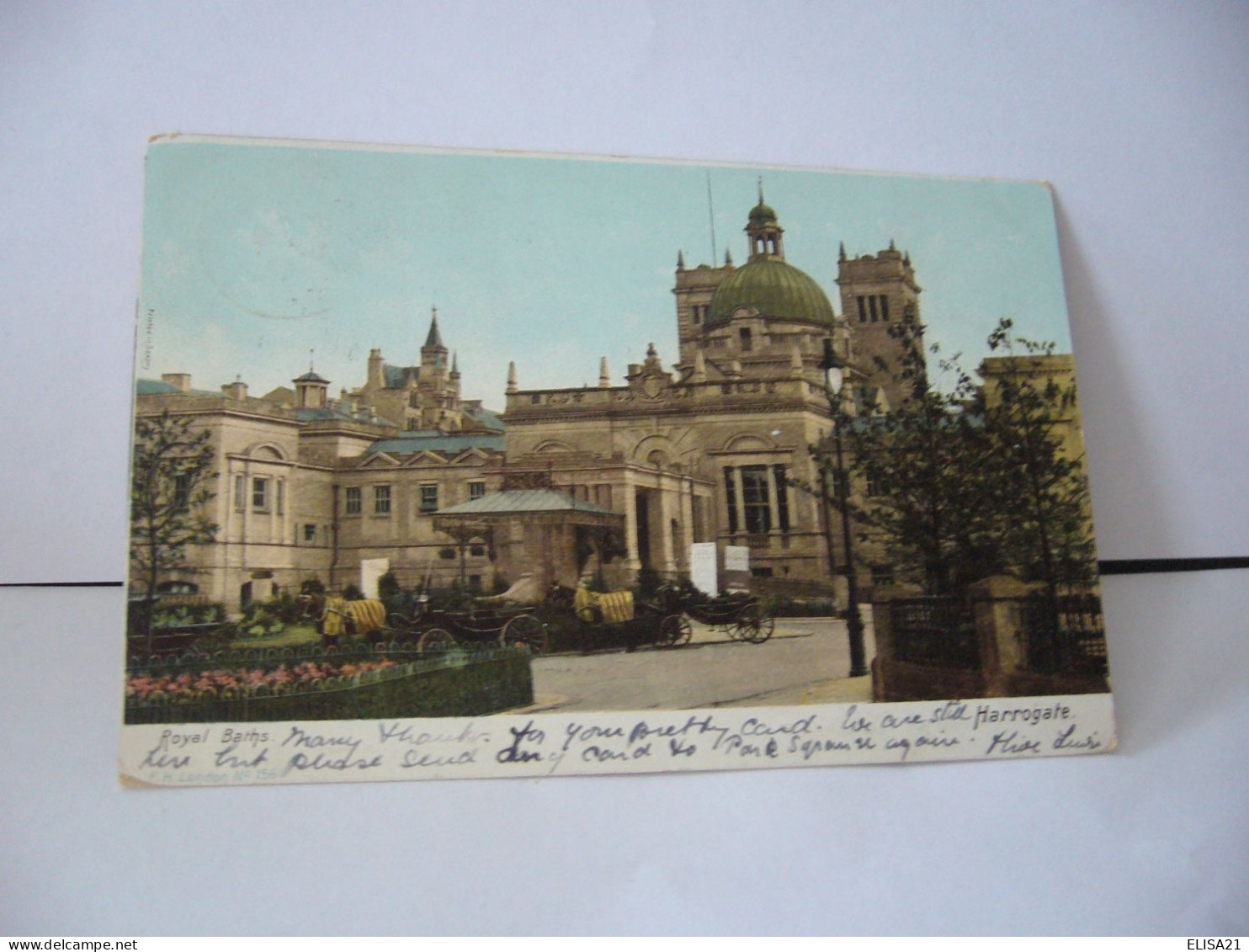 ROYAL BARTH HARROGATE ROYAUME UNI ANGLETERRE YORKSHIRE CPA 1903 - Harrogate