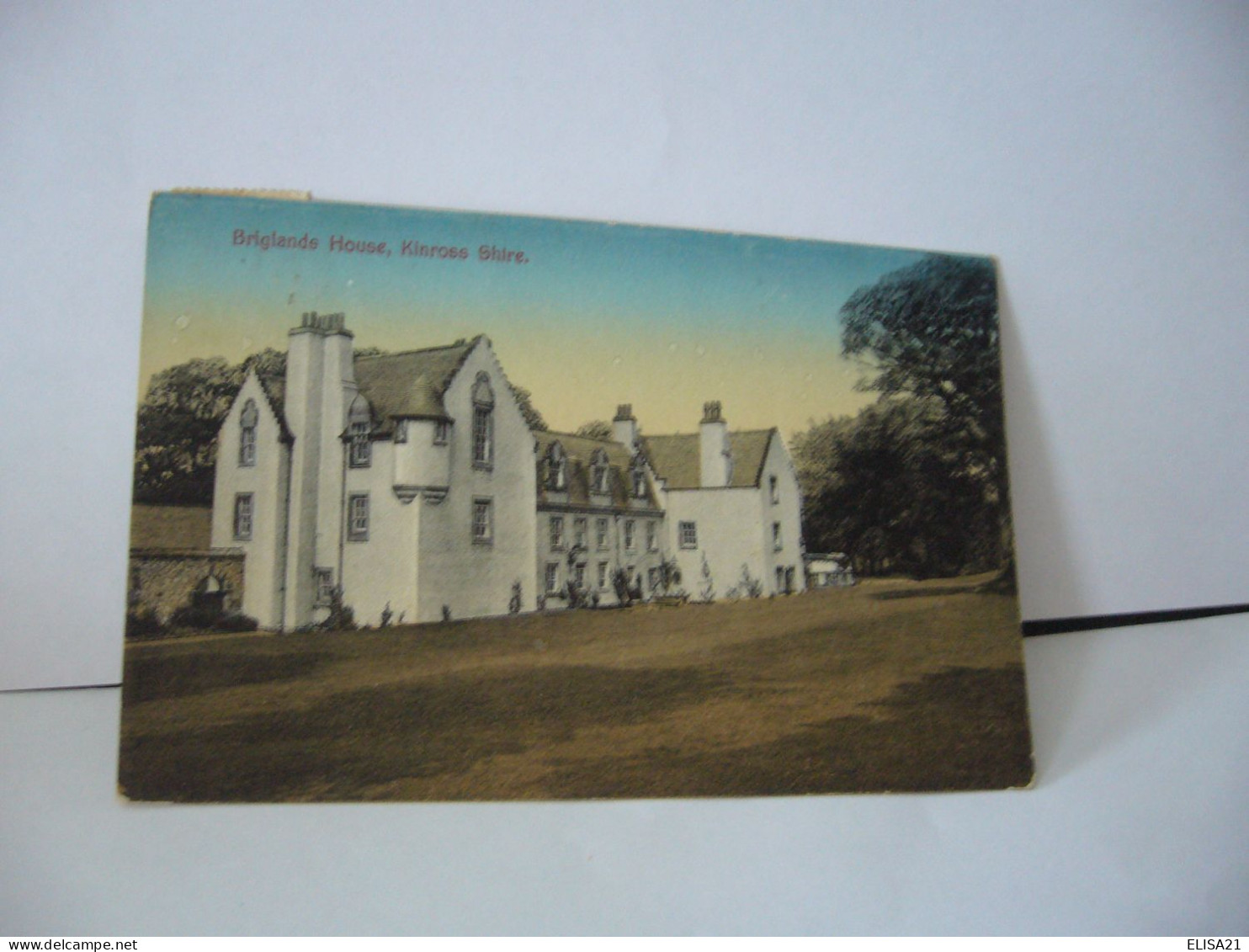 BRIGLANDS HOUSE KINROSS SHIRE ROYAUME UNI ECOSSE SCOTLAND CPA 1914 - Kinross-shire