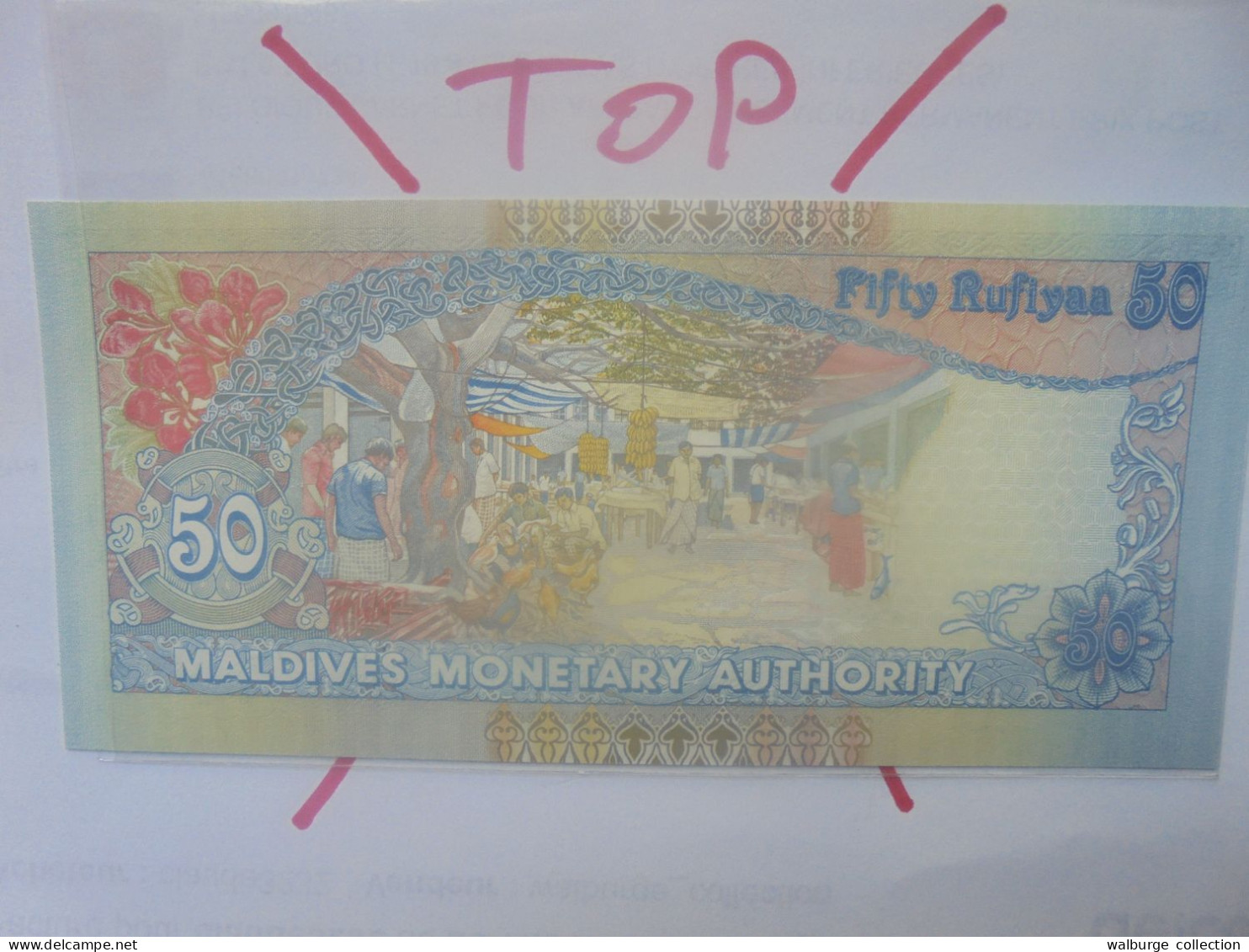 MALDIVES 50 RUFIYAA 2000 Neuf (B.29) - Maldiven