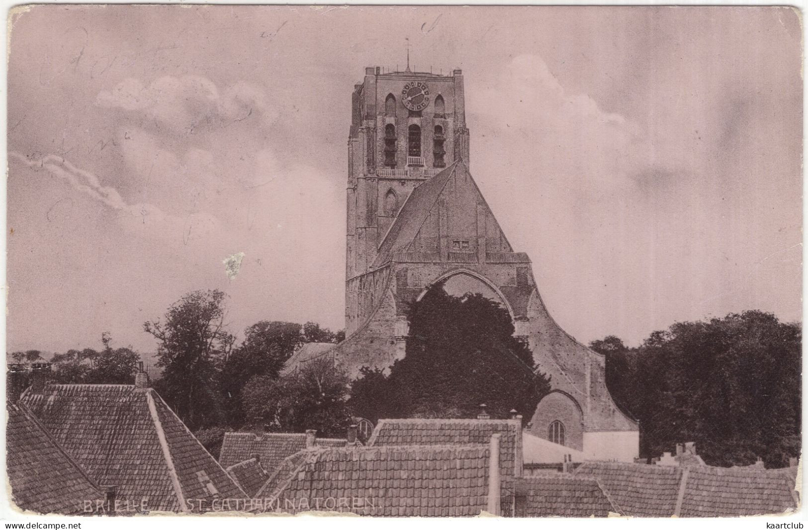 Brielle - St. Catharinatoren - (Zuid-Holland, Nederland) - 1906 - Brielle