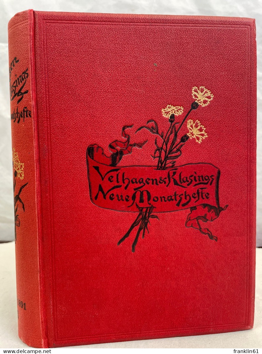 Velhagen & Klasings Neue Monatshefte. Jahrgang 1890,91. II.Band. - Andere & Zonder Classificatie