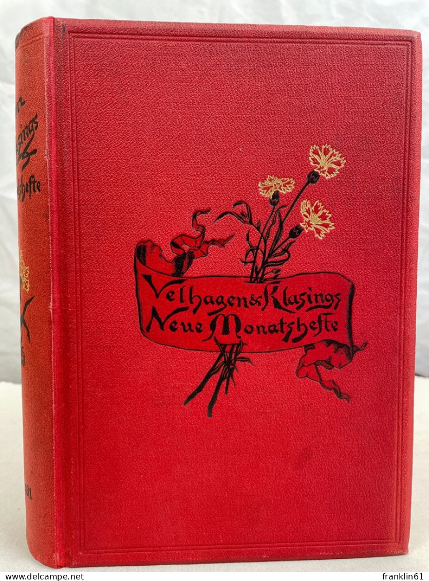 Velhagen & Klasings Neue Monatshefte. Jahrgang 1890,91. I.Band. - Autres & Non Classés