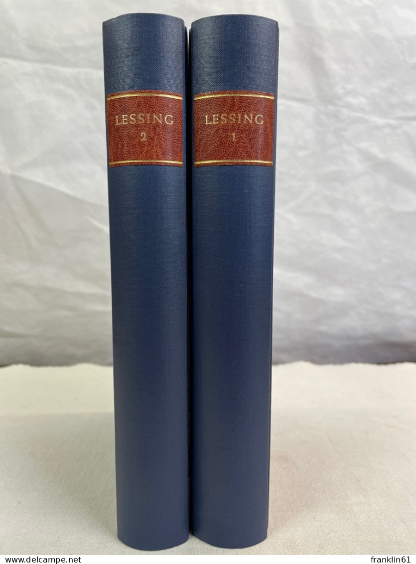 Lessing. Geschichte Seines Lebens Und Seiner Schriften. Band 1 Und 2 KOMPLETT. - Biografía & Memorias