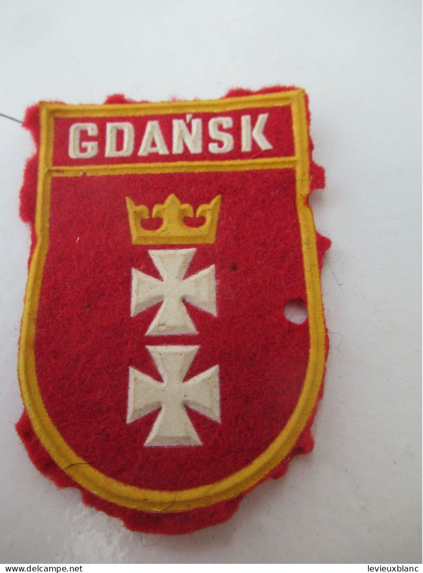 Ecusson Tissu Ancien De Ville/ Pologne / GDANSK/ Vers 1960-1980                                                    ET372 - Scudetti In Tela