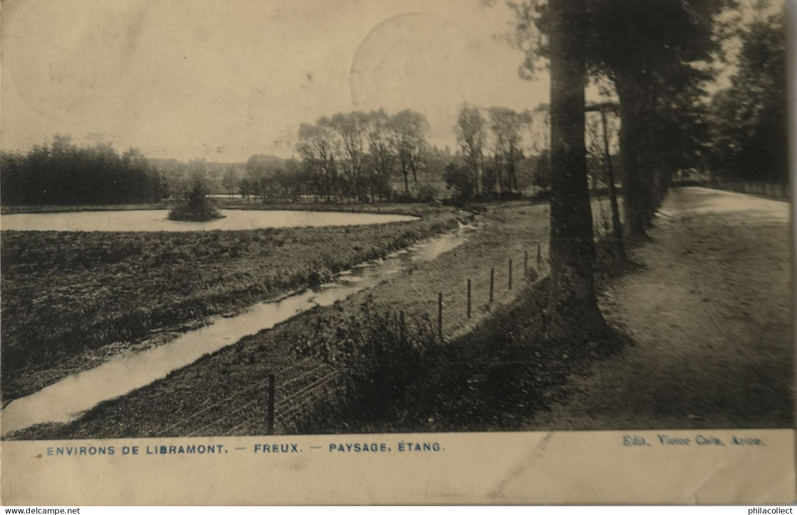 Environs De Libramont // Freux // Paysage Etang 1909 - Libramont-Chevigny