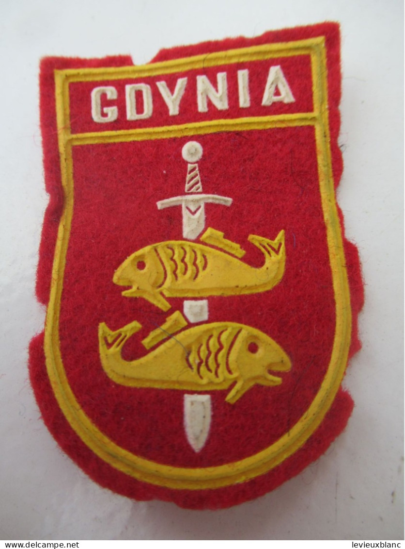 Ecusson Tissu Ancien De Ville/ Pologne / GDYNIA/ Vers 1960-1980                                               ET377 - Patches